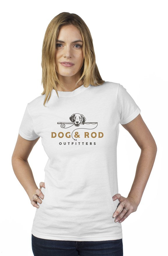 D&R ladies logo tee