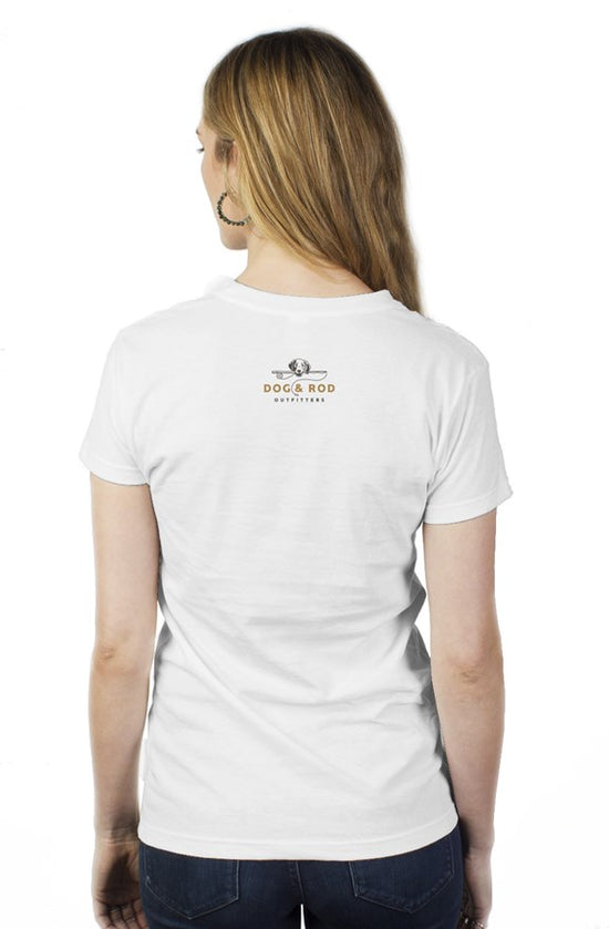 D&R ladies logo tee