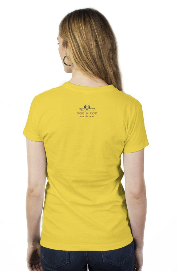 D&R ladies logo tee