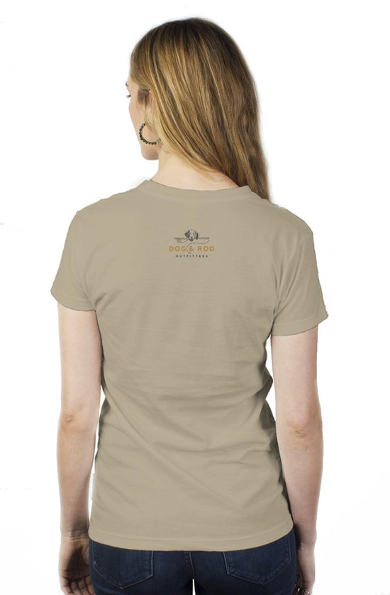 D&R ladies logo tee