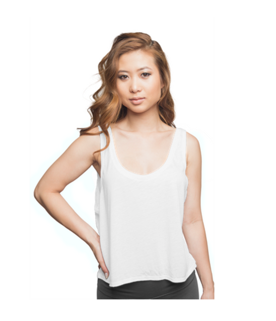 D&R ladies flowy tank